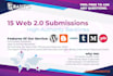 manually submit web 2 0 backlinks for SEO