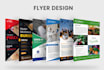 design professional business promotion flyer
