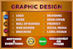 do graphic design logo, banner,flyer,brochure