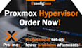 install proxmox and configure