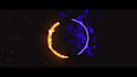 create epic lightning, electric and fire logo reveal intro