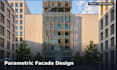 design parametric facades and 3d model in grasshopper and rhino3d