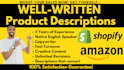 write product descriptions and product listings that convert