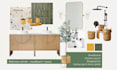 refresh your bathroom design with layout, mood board and shopping list