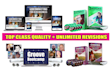 design digital product mockup and ecover bundle