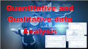 do qualitative and quantitative data analysis