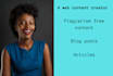 write engaging website content