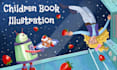 illustrate your childrens book with cute characters
