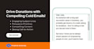 write cold emails that compels your donors to act
