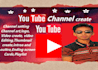 create you tube channel setup,design and promote
