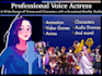 create high quality female character voiceovers