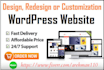 build high quality custom wordpress website in 24 hours