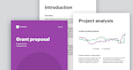 create a professional grant proposal to win you funds