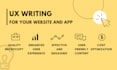 do UX writing for your website and app