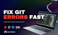 fix git github gitlab bitbucket errors fast