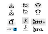 design best grid logo with best deal