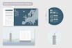 design minimal infographic icons and presentation sheets