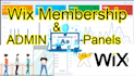 create a members sign on your wix site and admin panel