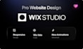 design or redesign responsive wix studio or editor x website