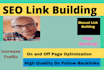 do powerful quality SEO link building manually