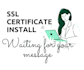 install SSL https certificate on wordpress site