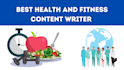 write a health and fitness content