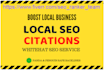 be local SEO citation agency to rank website on google