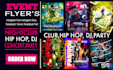 create dj, hip hop, concert, nightclub, music, club, band, par, social media kit