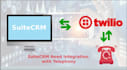 integrate twilio with suitecrm on one time cost