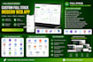 design and build custom full stack modren and full responsiveness web app