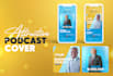 design an attractive podcast cover