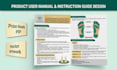 design a product instruction manual and assembly guide