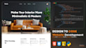 convert your figma, PSD design into a responsive website