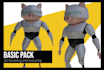 3d character modeling and texturing