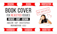 design, fix edit modify rejected ebook kdp paperback hardcover acx cover