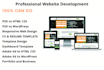 do PSD , adobe xd , sketch, photoshop, illustrator to HTML CSS, wordpress
