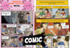 create comic book and custom illustration