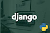 develop web application using django python