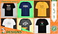 do an awesome custom typographic graphic tshirt design