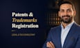 register trademarks, patents, designs and copyright