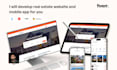 develop custom realestate website and realestate app for you