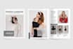 design a lookbook, catalog, line sheet, sell sheet