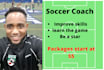 be your virtual soccer coach