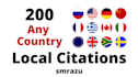 build 200 local business citations manually