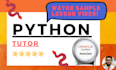 tutor and teach you python, beginner to advanced , ai topics