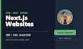 build a fast nextjs website with ssr and SEO optimization