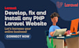 develop, fix and install any laravel website