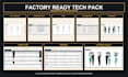 create a factory ready clothing tech pack for manufacturing