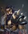 draw your fantasy character in high quality, no ai art