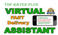 be your reliable virtual assistant, admin support VA